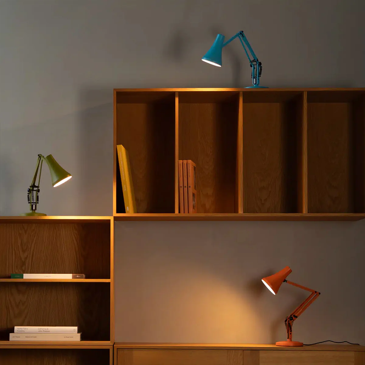 Anglepoise 90 Mini Mini Desk Lamp Turquoise Blue - Image 6