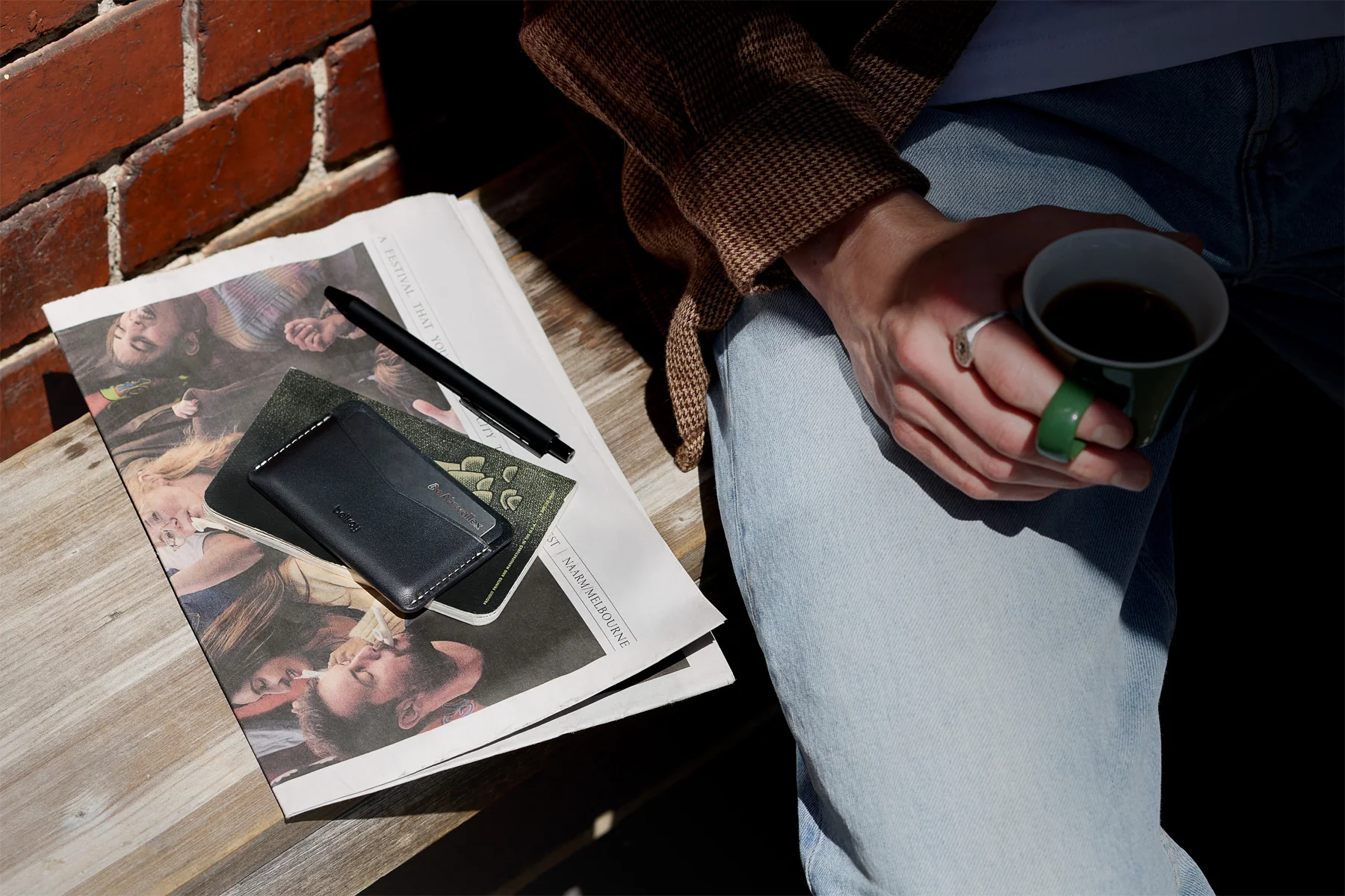 Bellroy Card Slip Mustard - Image 10