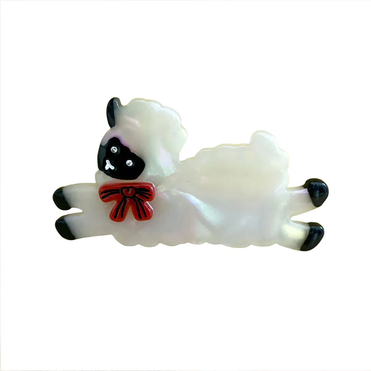 Centinelle Sheep Alligator Hair Clip - Image 3