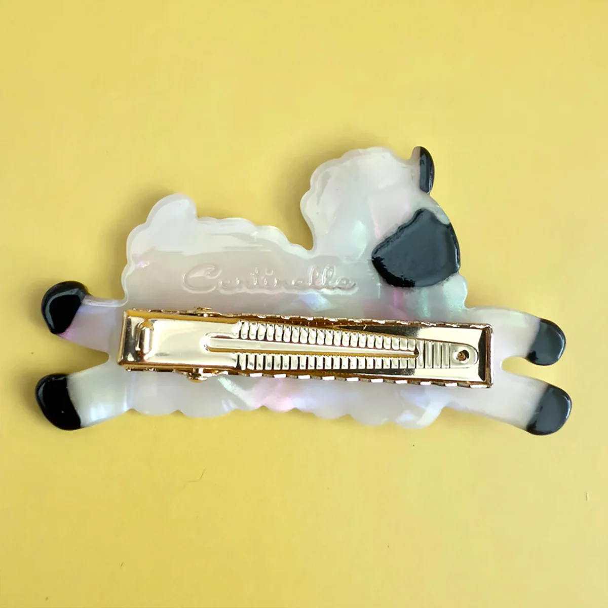 Centinelle Sheep Alligator Hair Clip - Image 4