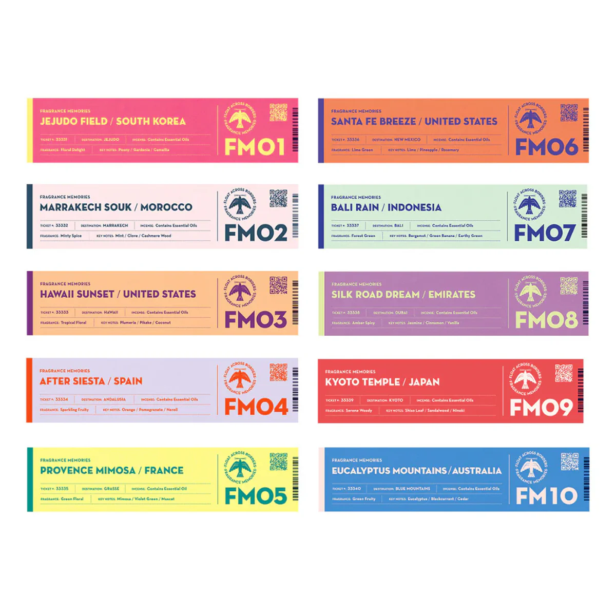 FRAGRANCE MEMORIES Incense Silk Road Dream - Image 6