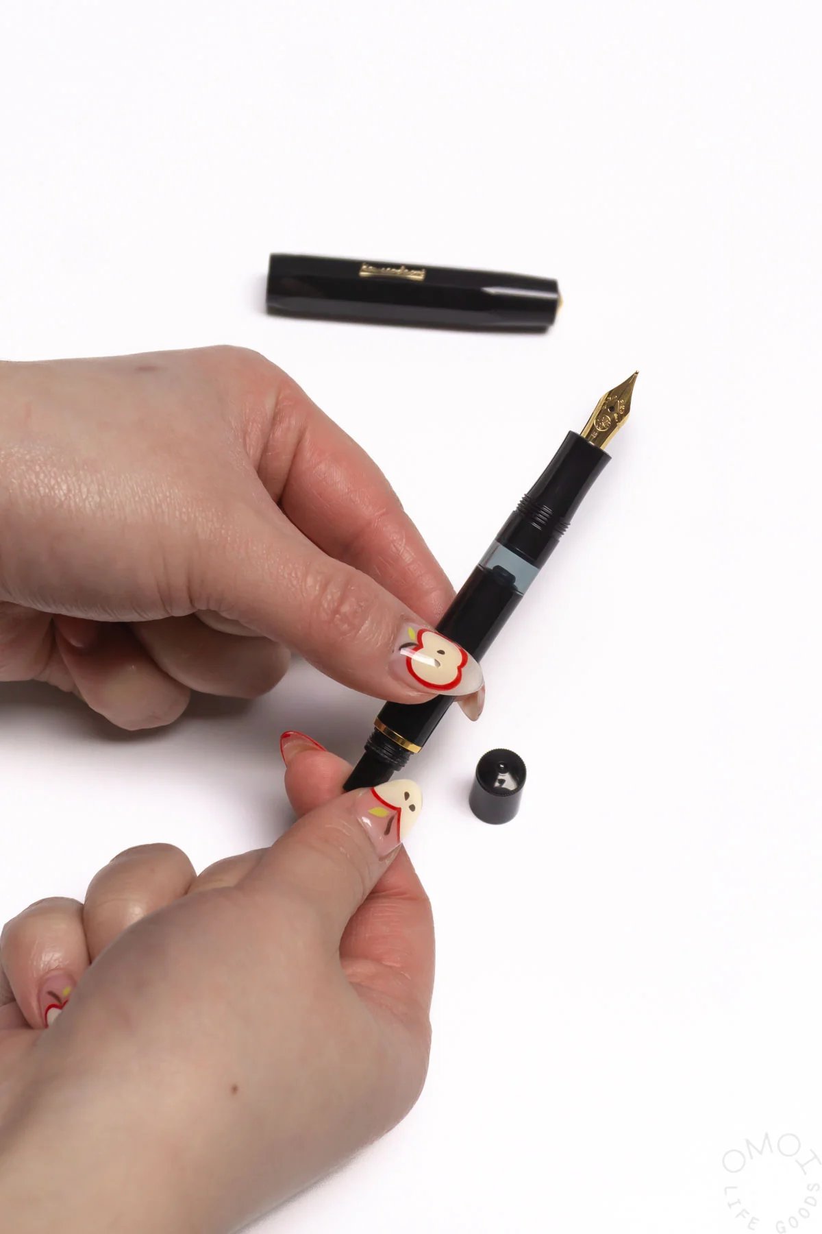 Kaweco Classic Piston Fountain Pen Medium Nib / Black - Image 4