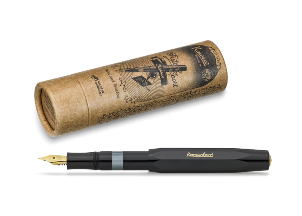 Kaweco Classic Piston Fountain Pen Medium Nib / Black - Image 7