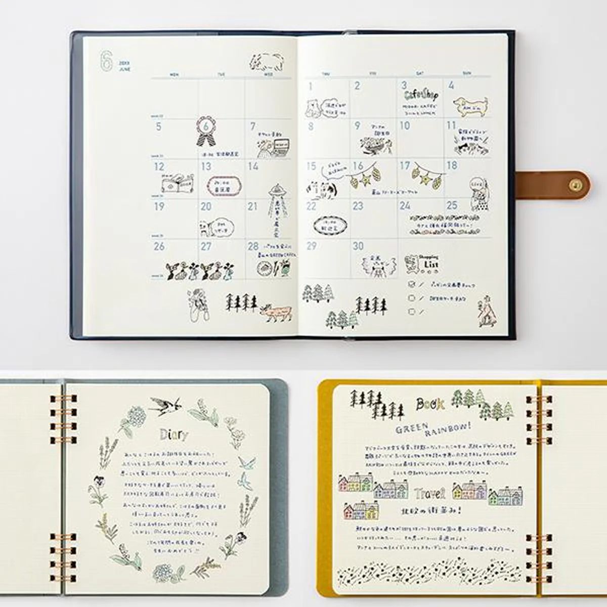 Midori Paintable Rotary Stamp Dial Animal Lists - Image 7