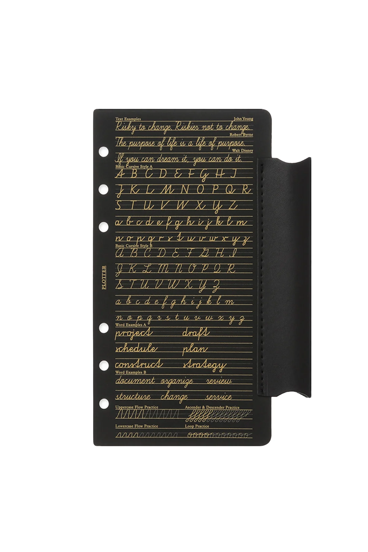 PLOTTER Leather Penholder with Lifter Bible Size - Image 3