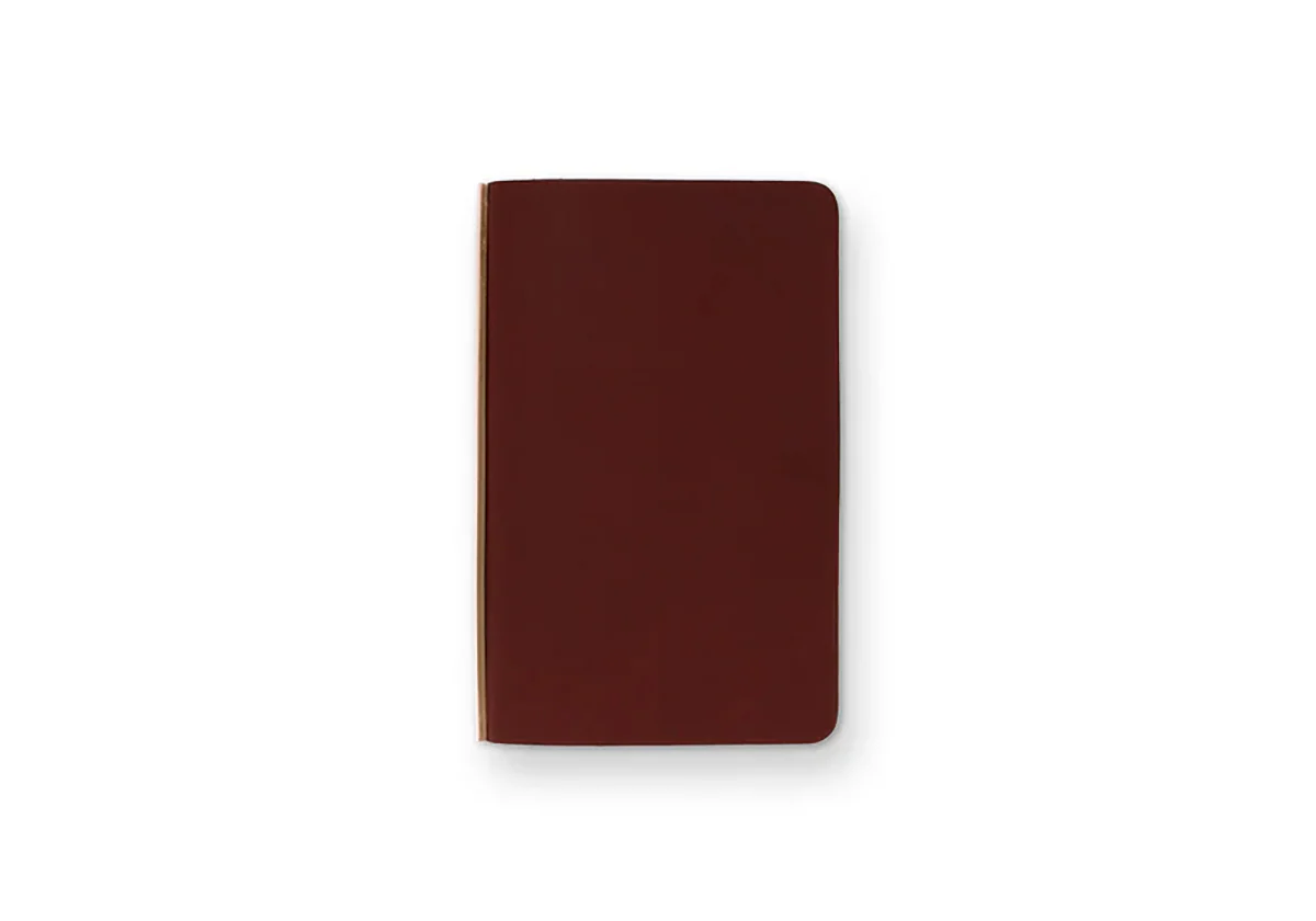 PLOTTER Liscio Leather Binder Mini-5 Size Limited Edition Box Red Brown - Image 2