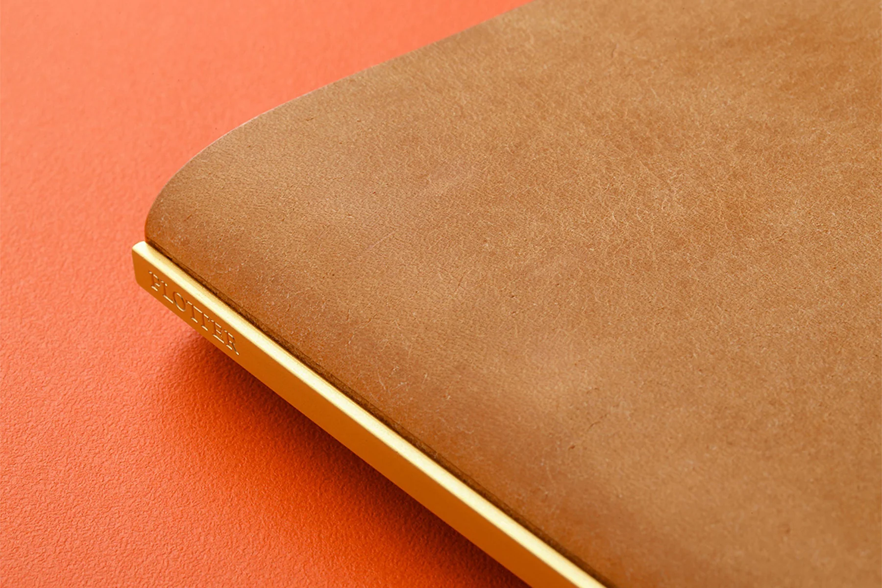 PLOTTER Pueblo 6-Ring Leather Binder A5 Size Beige - Image 5