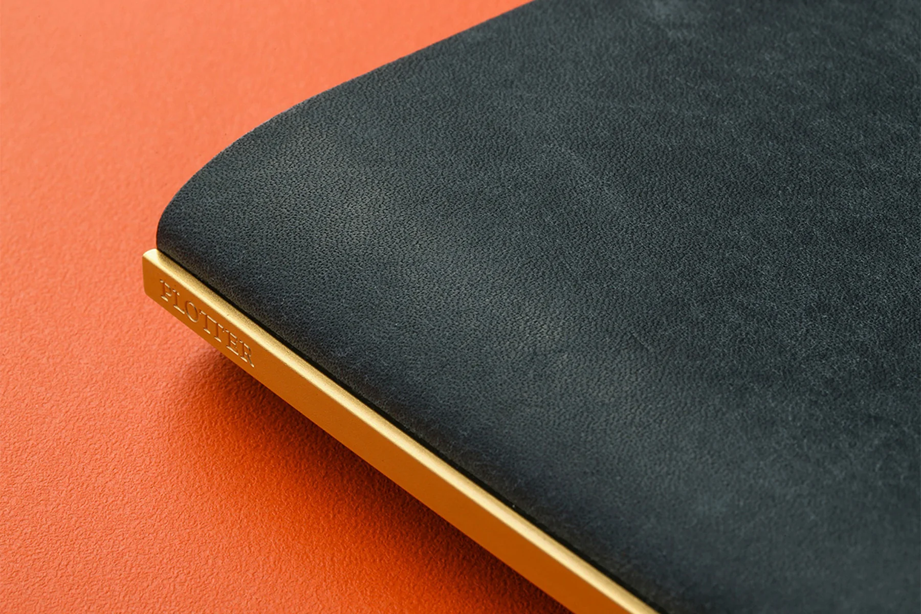PLOTTER Pueblo 6-Ring Leather Binder A5 Size Navy - Image 4