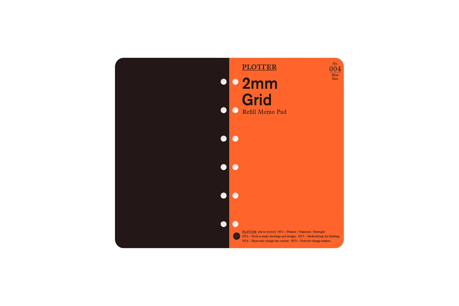 PLOTTER Refill Memo Pad 2mm Grid Mini Size - Image 3