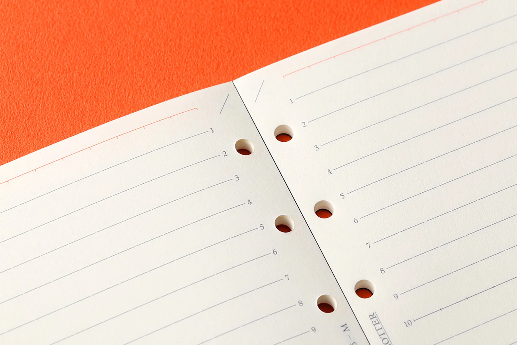 PLOTTER Refill Memo Pad 6mm Ruled Mini Size - Image 5