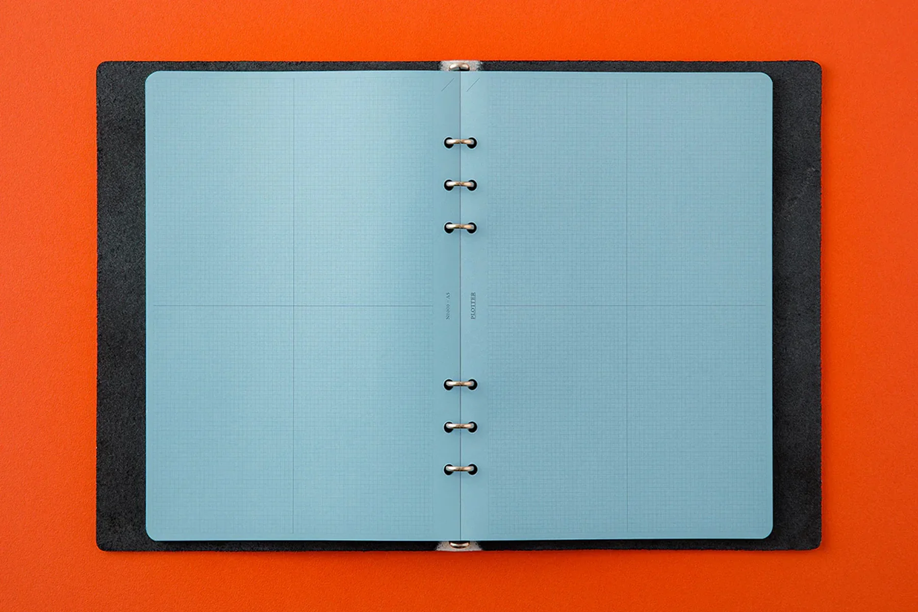 PLOTTER Refill Memo Pad Blue Paper 2mm Grid Quadrant Graph A5 Size - Image 4
