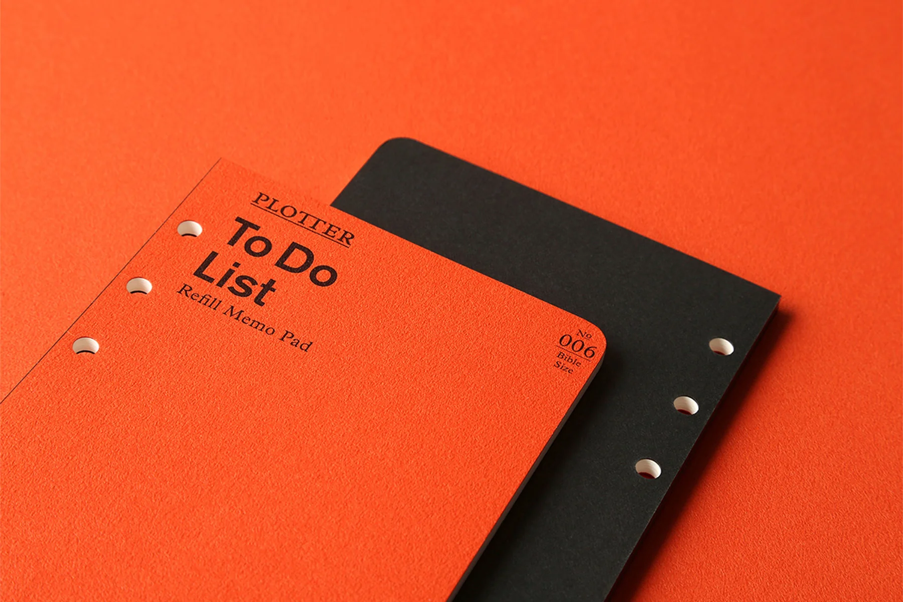 PLOTTER Refill Memo Pad To Do List Bible Size - Image 10