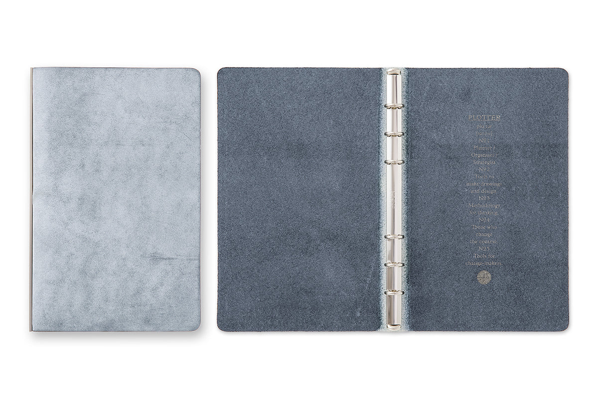 PLOTTER Shiranami 6-Ring Leather Binder Bible Size - Image 3