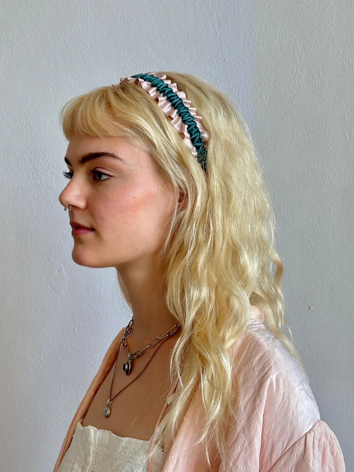 Room Shop Antoinette Headband Pink Champagne