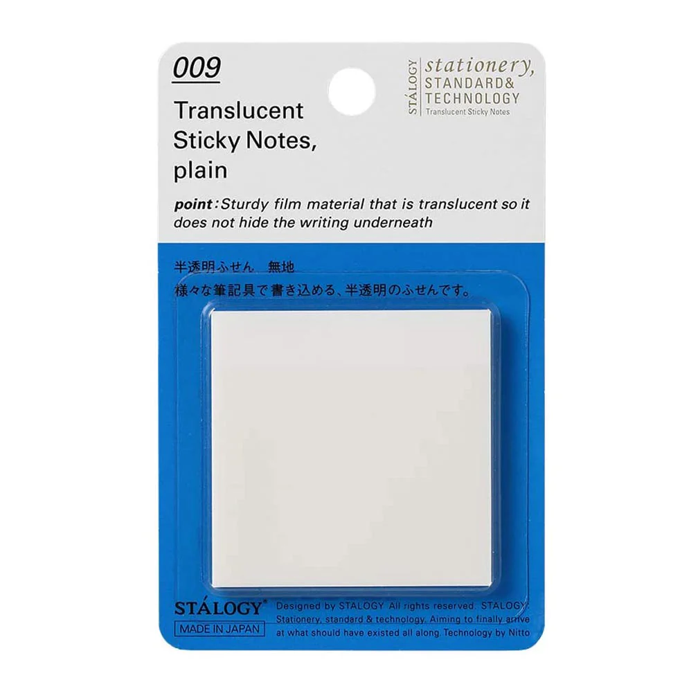 STÁLOGY 009-011 Translucent Sticky Notes 50mm - Image 3