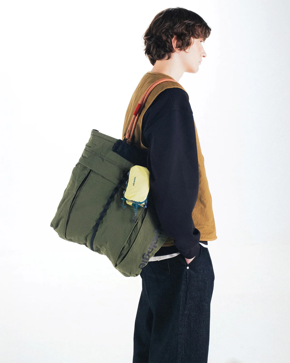 Topologie Helmet Bag Deep Forest Washed Nylon - Image 9