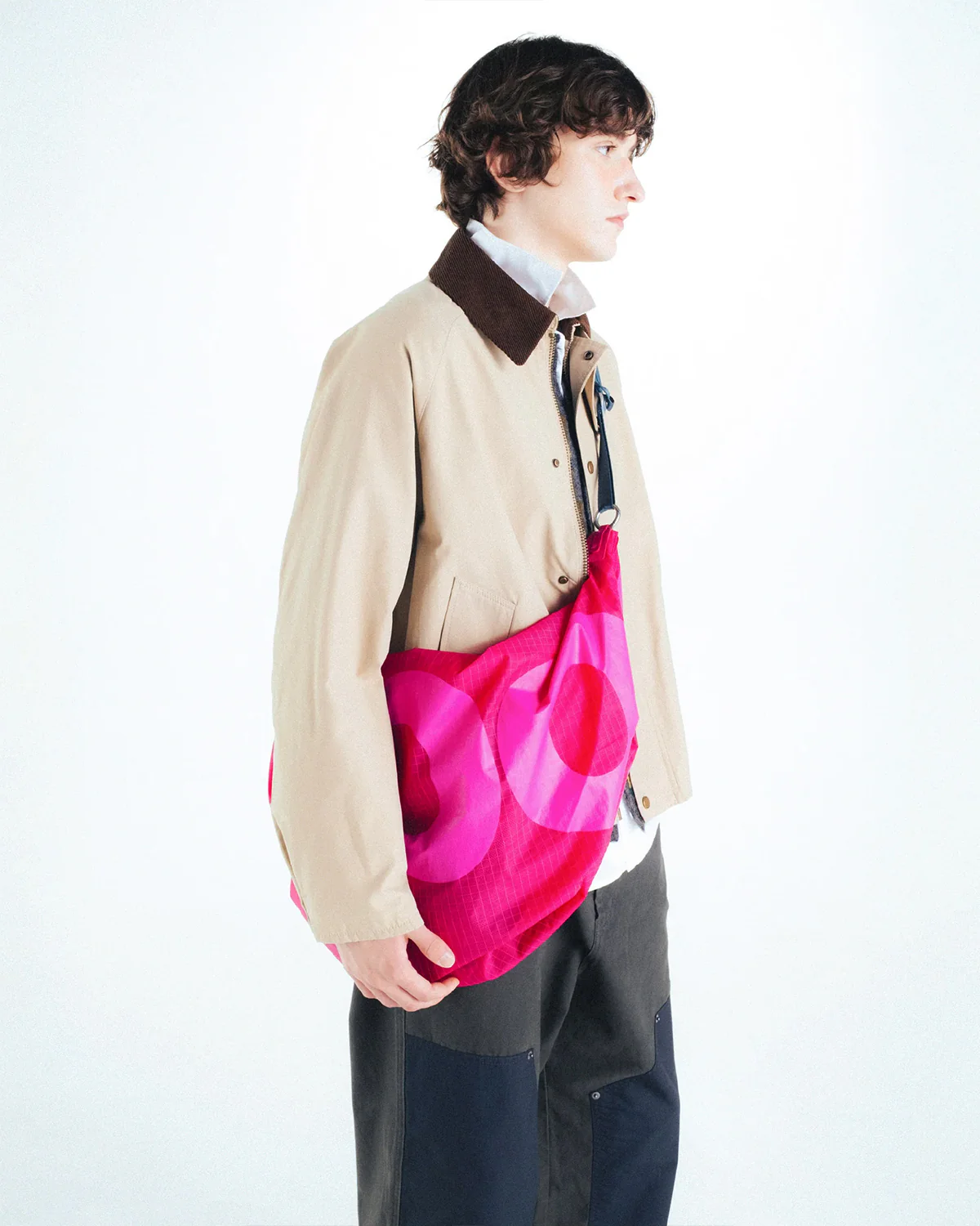 Topologie Robo Bag Pink Glazed Ripstop - Image 5