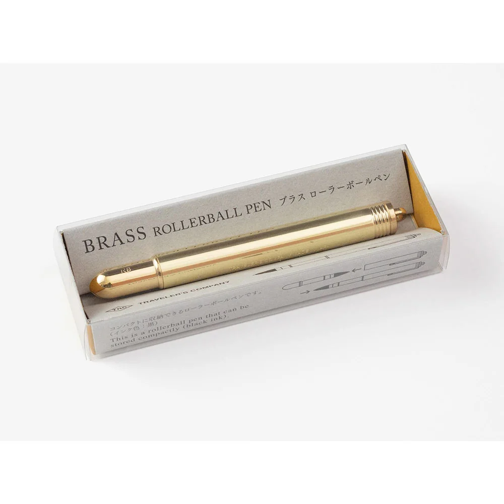 TRC BRASS ROLLERBALL PEN - Image 6