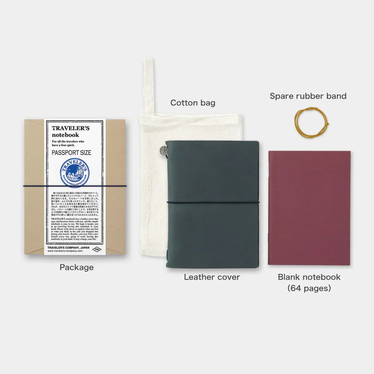 TRAVELER'S notebook Passport Blue - Image 5